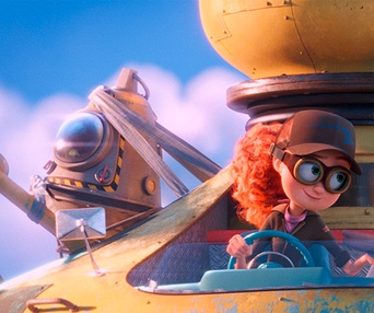 Une scène du film Storks