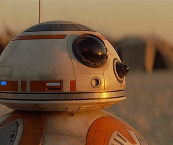 Une scène du film Star Wars: The Force Awakens