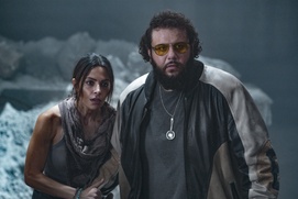 Une scène du film Black Adam
