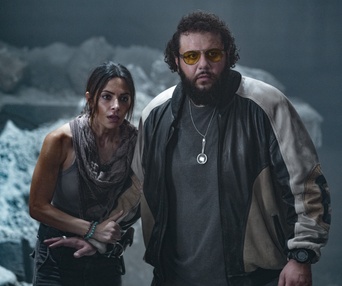 Une scène du film Black Adam