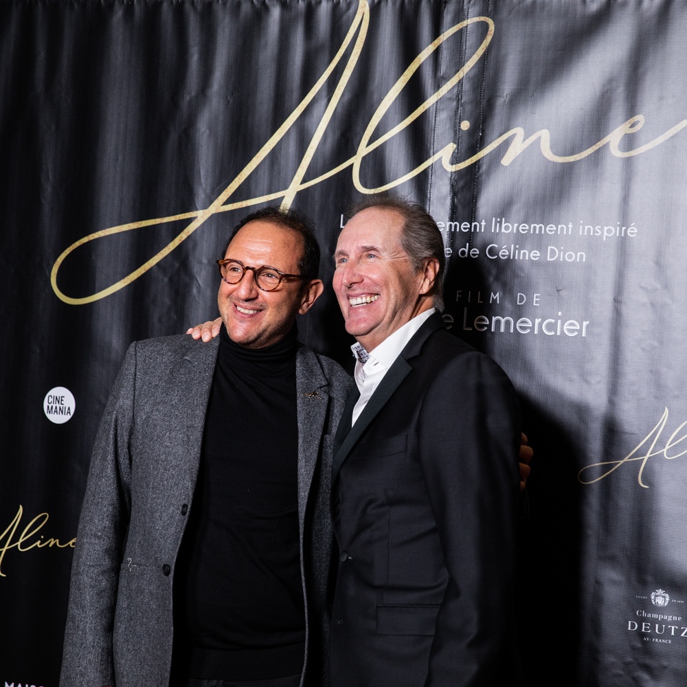 Tapis rouge du film Aline