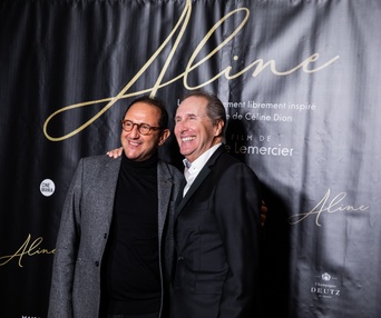 Tapis rouge du film Aline