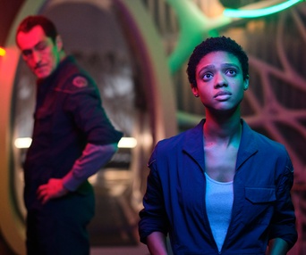Une scène du film The Midnight Sky