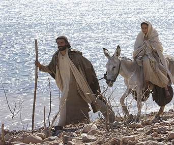 Scène du film La nativité