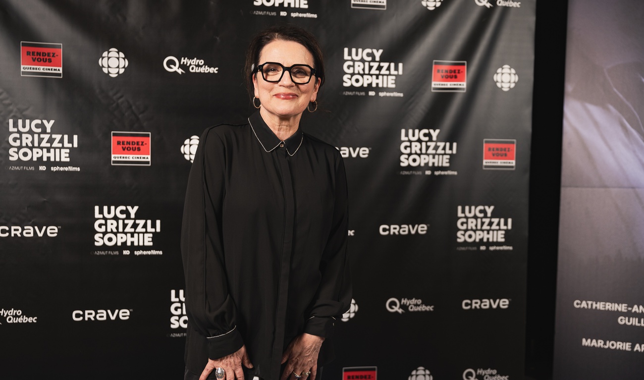 Tapis rouge du film <em>Lucy Grizzli Sophie</em>