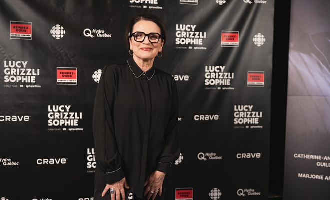 Tapis rouge du film <em>Lucy Grizzli Sophie</em>