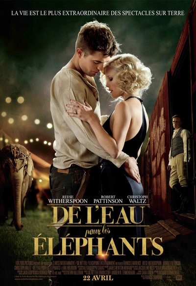 Affiche du film De l'eau pour les éléphants