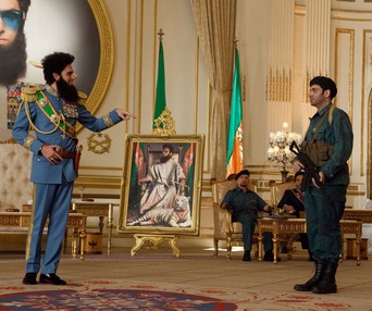Une scène du film The Dictator