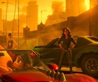 Une scène du film Ralph Breaks the Internet