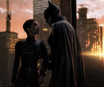 Une scène du film The Batman