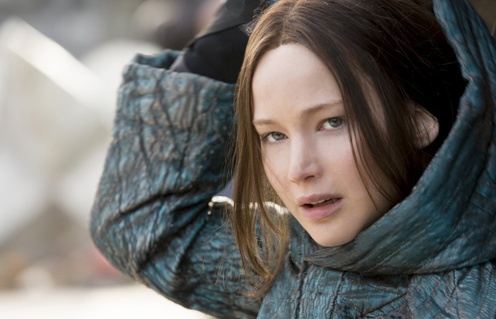 Jennifer Lawrence dans le film The Hunger Games - Mockingjay Part 2