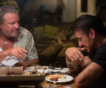 Une scène du film The Gunman