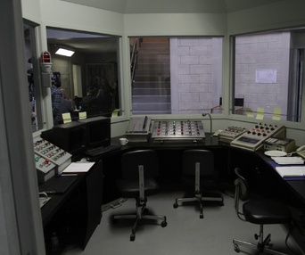 Sur le plateau de L'affaire Dumont