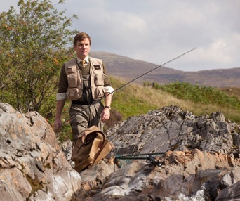 Une scène du film Salmon Fishing in the Yemen