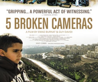 Affiche du fim 5 Broken Cameras