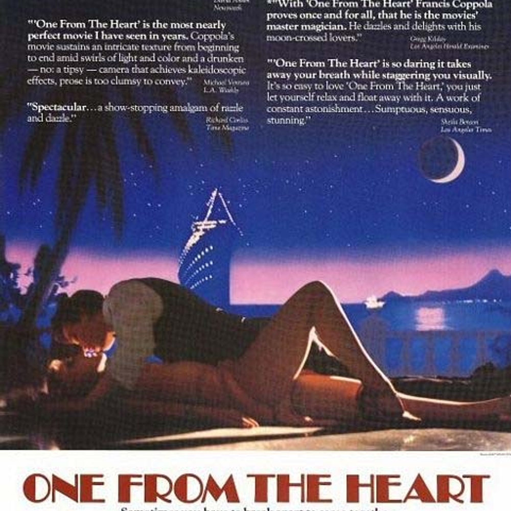 Affiche du film One From the Heart