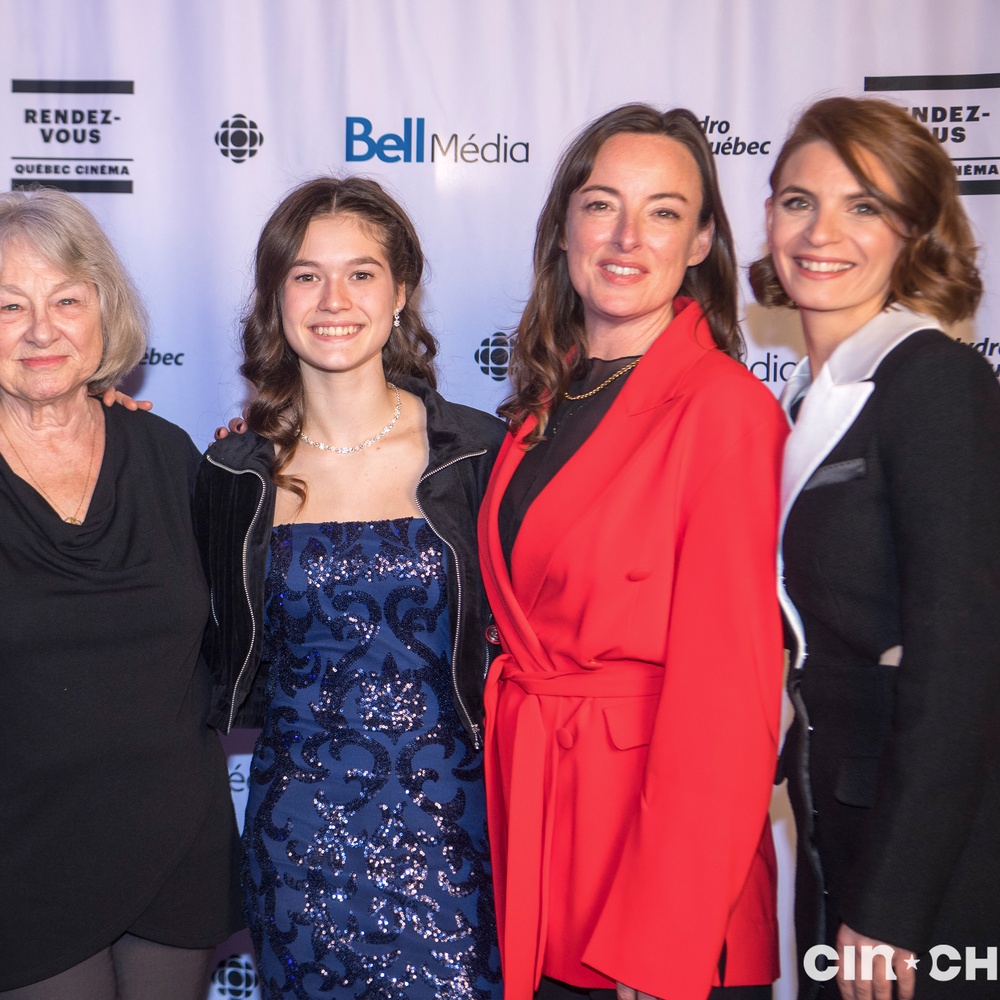 Sur le tapis rouge du film Frontières