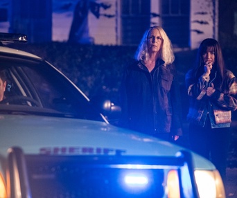 Une scène du film Halloween Ends