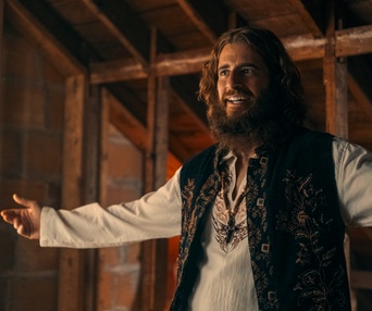 Une scène du film Jesus Revolution