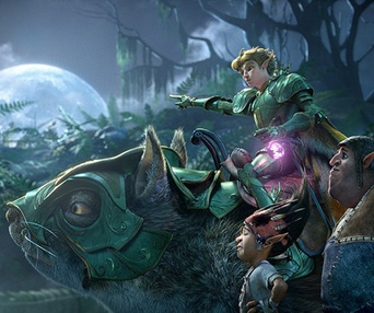 Une scène du film Strange Magic