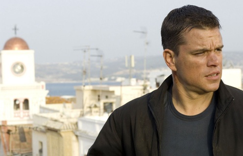 Matt Damon dans The Bourne Ultimatum.