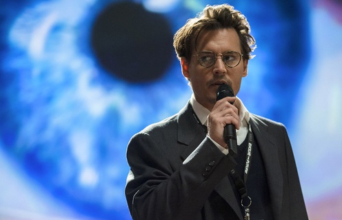 Johnny Depp dans Transcendence