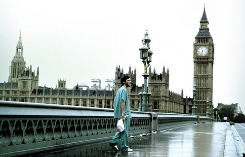 Une scène du film 28 Days Later