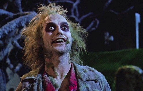 Une scène du film Beetlejuice
