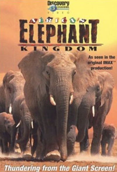 affiche du film Africa' Elephant kingdom