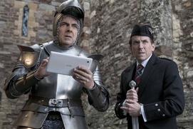Une scène du film Johnny English Strikes Again Une scène du film Johnny English Strikes Again