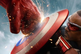 Affiche du film Capitaine America : Le meilleur des mondes Affiche du film Capitaine America : Le meilleur des mondes
