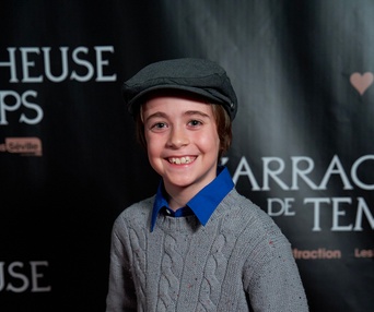 Sur le plateau du film L'arracheuse de temps