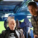 Bryan Singer et Patrick Stewart sur le plateau de X-Men: Days of Future Past
