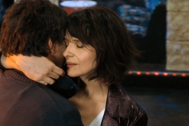 Une scène du film Un beau soleil