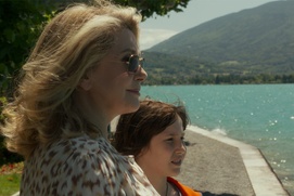 Une scène du film Elle s'en va