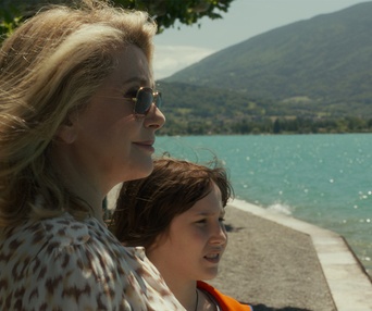 Une scène du film Elle s'en va