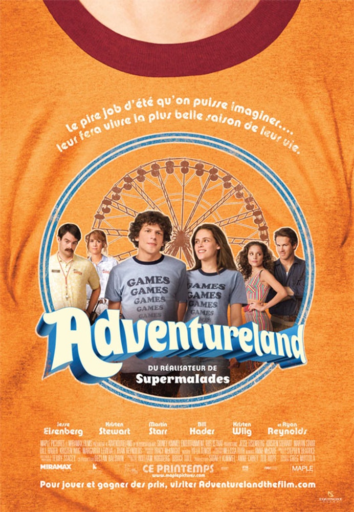 Galerie - Affiche en français de la comédie Adventureland