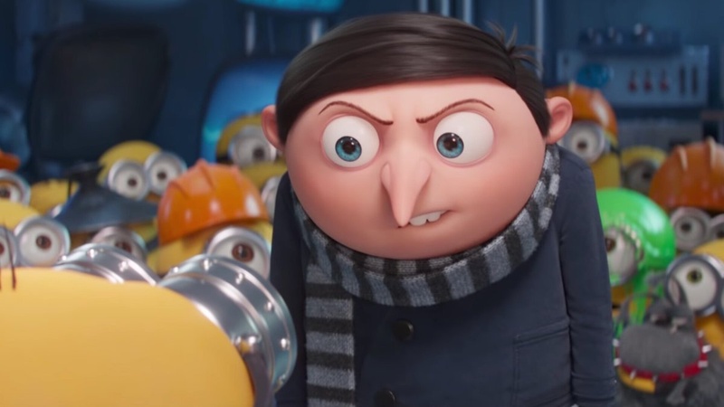 Une scène du film Minions: The Rise of Gru