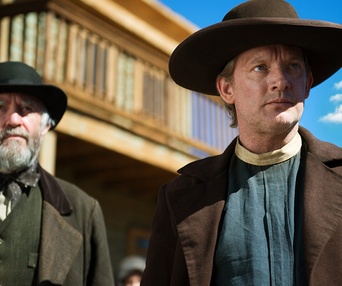 Une scène du film The Salvation