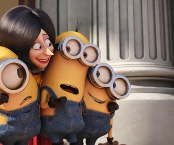 Une scène du film Minions