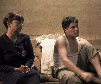 Une scène du film Octubre