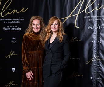 Tapis rouge du film Aline