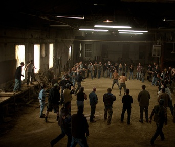 Une scène du film Out of the Furnace