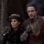 Jude Law, Robert Downey Jr. et Noomi Rapace dans le film Sherlock Holmes: A Game of Shadows
