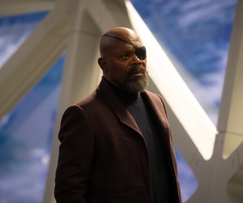 Une scène du film The Marvels