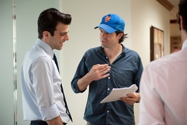 Sur le plateau du film Margin Call