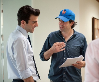 Sur le plateau du film Margin Call