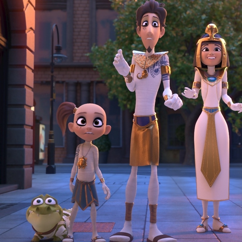 Une scène du film Mummies
