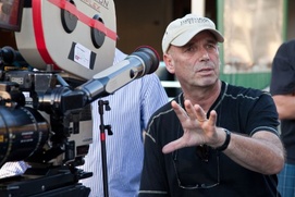 Sur le plateau du film Edge of Darkness