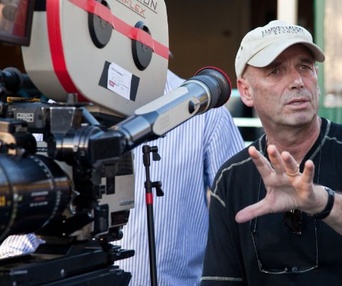 Sur le plateau du film Edge of Darkness